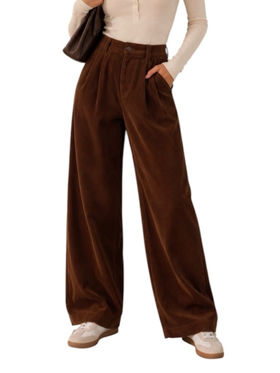 Ralph Lauren Pants - Ralph Lauren Brown high waist Corduroy Pants size 28